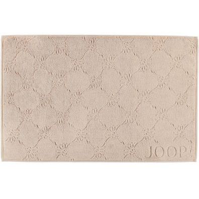 JOOP! Badteppich 1670Uni Cornflower Größe 50x80cm Farbe sand