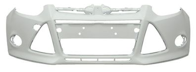 Ford Focus 3 III Mk3 11-14 Frontstoßstange in Frozen White lackiert Lagerware