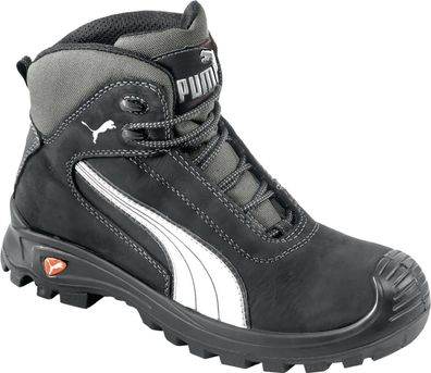 Sicherheitsstiefel Cascades Mid Gr.48 schwarz/weiß Leder S3 HRO SRC EN20345