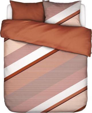 Essenza Satin-Bettwäsche Robbin Farbe Caramel AL