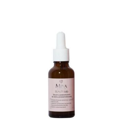 Miya Cosmetics BEAUTY Lab Präbiotisches Serum fér unreine Haut, 30ml