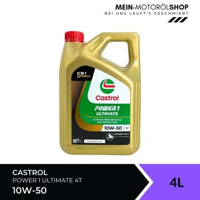 Castrol Power 1 Ultimate 4T 10W-50 4 Liter