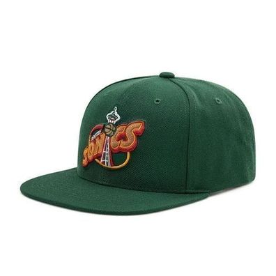 Mitchell & Ness Baseballkappe NBA Seattle Supersonics Team Ground 2.0 Snapba