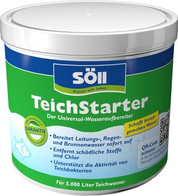 Söll Wasseraufbereiter 5 Kg Teichstarter für 50 Qbm