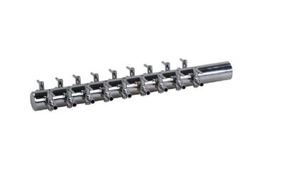 Metall Luftverteiler Röhrenform 18 fach für Luftschlauch 4/6 mm Aquarium & Teich