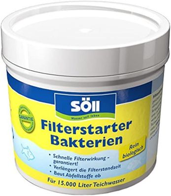 Söll Filterstarter 100 Gr. Filterstarter Bakterien für Teiche