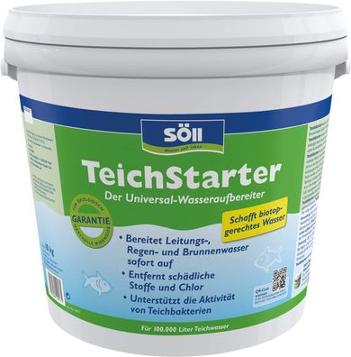 Söll Wasseraufbereiter 10 Kg Teichstarter für 100 Qbm