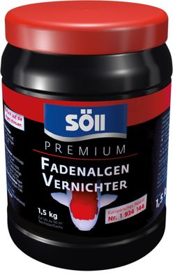 Söll Premium Fadenalgenvernichter 1,5 Kg für bis zu 50 Qm Teichoberfläche