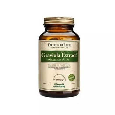 Exotisches Graviola-Extrakt - Hochdosierte Kapseln fér natérliche Gesundheit - 4500mg