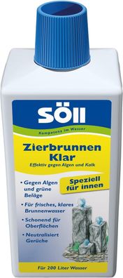 Söll Zierbrunnen Klar 500 ml für 1.250 Liter