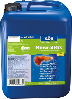 Söll MineralMix Aqua 2500 ml für 25000 L Aquariendünger