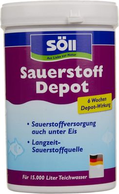 Söll Sauerstoffgehalt anheben 30 Tabl. Sauerstoff Depot-Tabs für Teiche