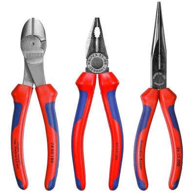 KNIPEX Montagepaket Zangenset 3 teilig