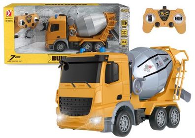 Großer Betonmischer mit Licht Baumeister Birne R/C-Fernsteuerung