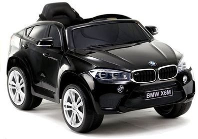 Kinderfahrzeug BMW X6 Ledersitz Schwarz LED Scheinwerfer EVA-Reifen