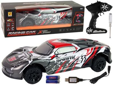 Sportwagen R/C 1:8 Grau Weiß