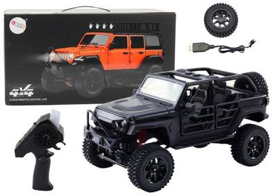 Off-Road Ferngesteuertes RC Auto 2,4G 4x4 Antrieb Schwarz