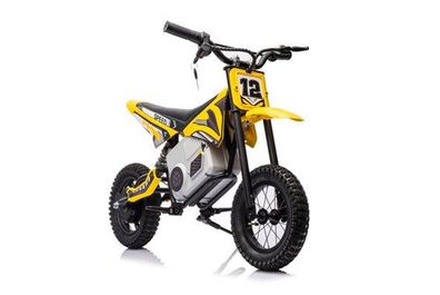 Batteriebetriebenes Motocross-Bike A9901 Gelb