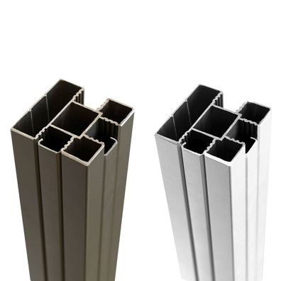 TeJe Ecosteck Aluminium-Pfosten