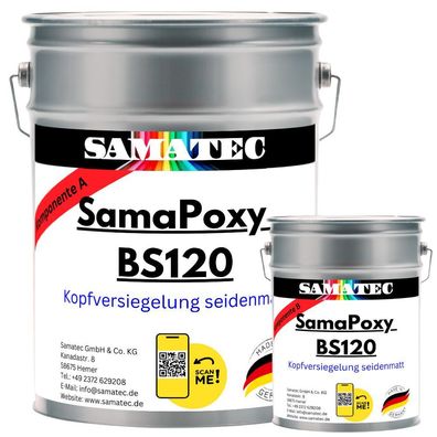 Epoxidharz Kopfversiegelung BS120 2K-Epoxid Top Coat Bodenbeschichtung Epoxy