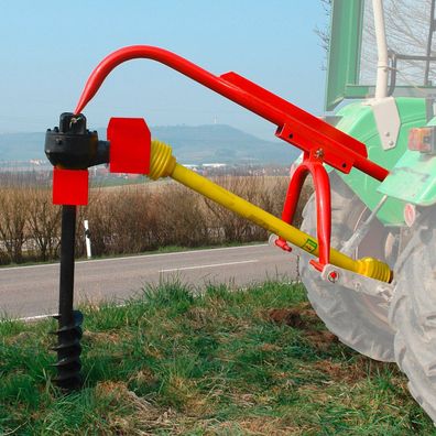 Zapfwellen Erdbohrer Pfahlbohrer Erdlochbohrer Zaunbohrer 150 mm