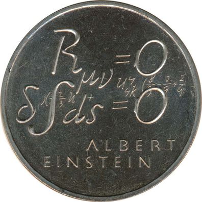 Schweiz 5 Franken 1979 Einstein Gleichungen*