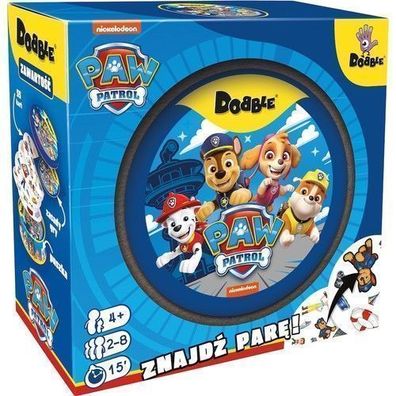 Dobble Paw Patrol Spiel, Rebel, 55 Karten, Metallbox