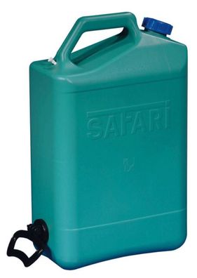 Safari Wasserkanister 23 L Deckel Ausgießer Kanister türkis Griff 129860b2 NEU