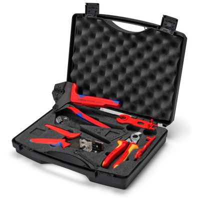 Knipex Werkzeugkoffer für Photovoltaik MC4