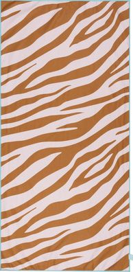 Swim Essentials Mikrofaser Strandtuch/Badetuch, für Kinder orange/karamell Zebra