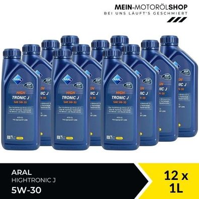 Aral HighTronic J 5W-30 12x1 Liter