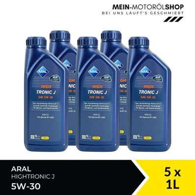 Aral HighTronic J 5W-30 5x1 Liter