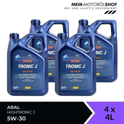 Aral HighTronic J 5W-30 4x4 Liter