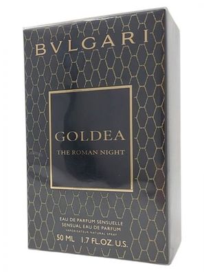 Bvlgari Goldea The Roman Night 50 ml Eau de Parfum Spray NEU OVP