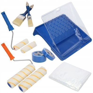 KADAX Malerset, Rolle, komplettes Hausmaler-Set, 13 Stück