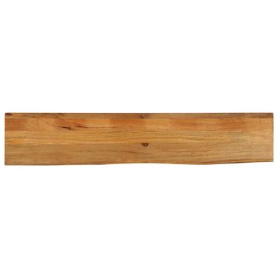 vidaXL Tischplatte mit Baumkante 180x40x3,8 cm Massivholz Mango
