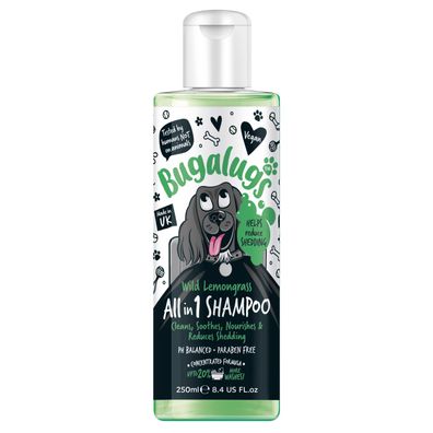 Bugalugs Hundeshampoo Wild Lemongrass 250 ml