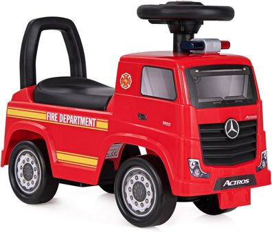 Mercedes Benz Rutschauto, Schiebeauto mit Stauraum & Musik & Hupe & Kippschutz