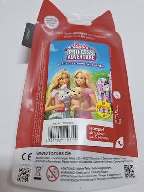 Tonies Barbie Princess Adventure Hörspiel ab 5 Jahre