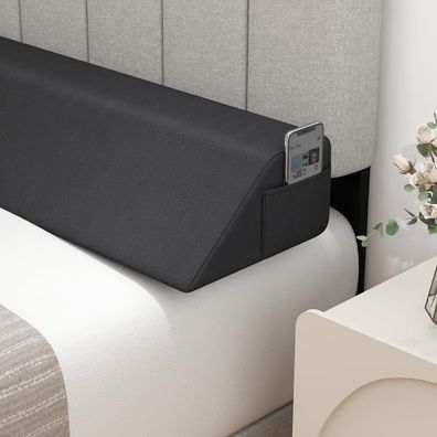 Bett-L¨¹ckenf¨¹ller, Bettkeil mit Seitentasche, Keilkissen f¨¹r das Bett, Bettkeilkis