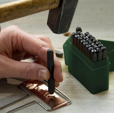 Esschert Design Stempel Set A bis Z für Pflanzschilder - 27 teilig