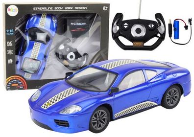 RC Ferngesteuertes Auto 1:16 Lichter Blau