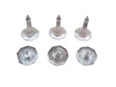 rewagi 50 Stück Faltenstecker, Gardinenzubehör, Gardinen - transparent PIN