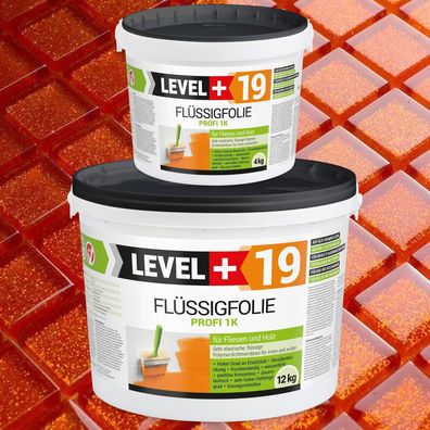Flüssigfolie Profi 16 kg Bad Abdichtung Dichtfolie Innen und Außenbereich RM19