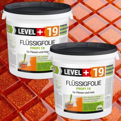Flüssigfolie Profi 50 kg Bad Abdichtung Dichtfolie Innen und Außenbereich RM19
