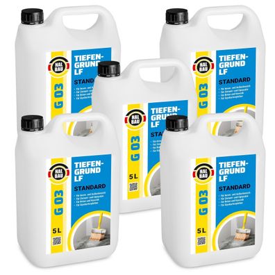 Tiefengrund Tiefgrund LF 25L Voranstrich Farben Tapeten Putz Gips Primer G03