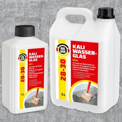 Kaliwasserglas Rein 28-30 Betonimprägnierung Grundierung Holzschutz 1-100L