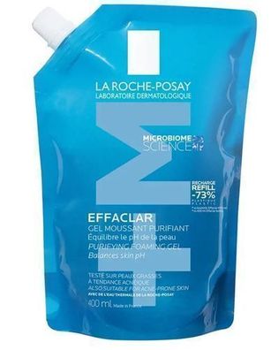 La Roche-Posay Effaclar Reinigendes Schaumgel, 400 ml