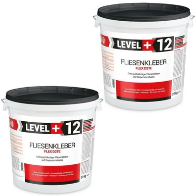 Fliesenkleber 40 Kg Fertig Dispersionkleber Flexmörtel wasserdicht Top RM12