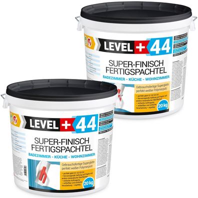 Fertigspachtel 40kg Spachtelmasse Super Finish Masse Q4 Fugenspachtel Bad RM44